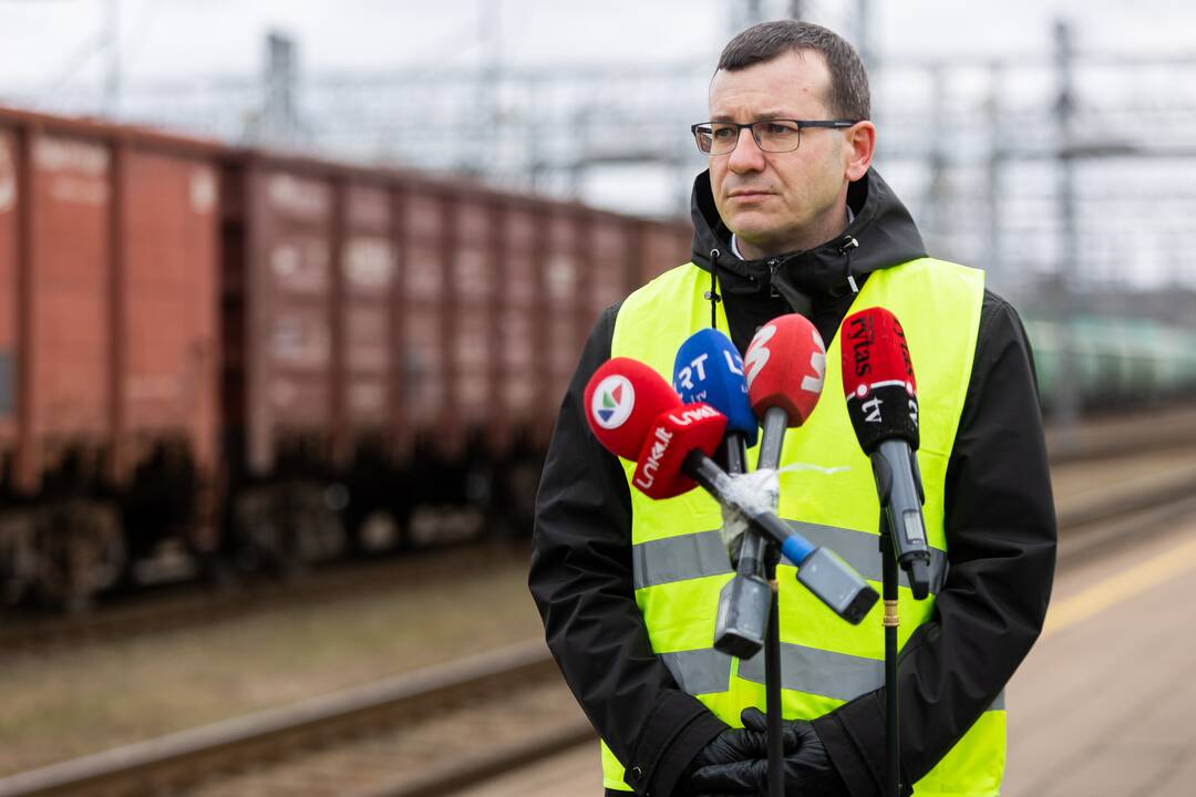Spaudos konferencija apie stiprinamą krovinių gabenimo kontrolę
