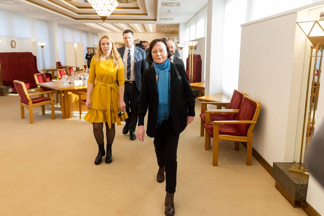 Seimo LVŽS frakcijos susitikimas su VRK pirmininke