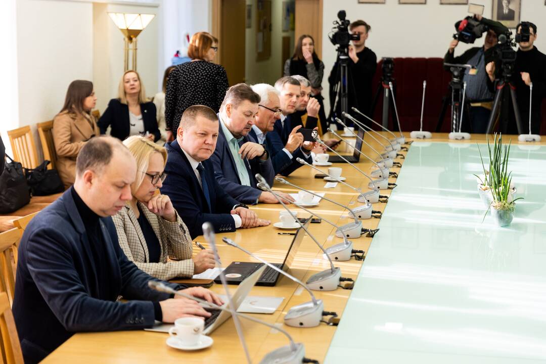 Seimo LVŽS frakcijos susitikimas su VRK pirmininke