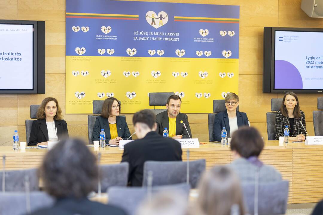 Lygių galimybių kontrolierių 2022 m. veiklos ataskaitos pristatymas