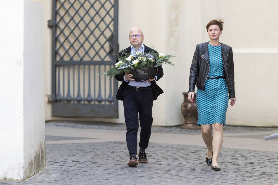 Vilniuje atsisveikinama su Z. Kelmickaite