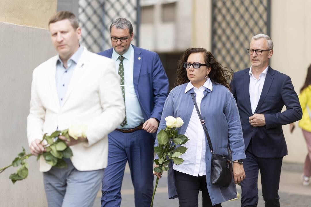 Vilniuje atsisveikinama su Z. Kelmickaite