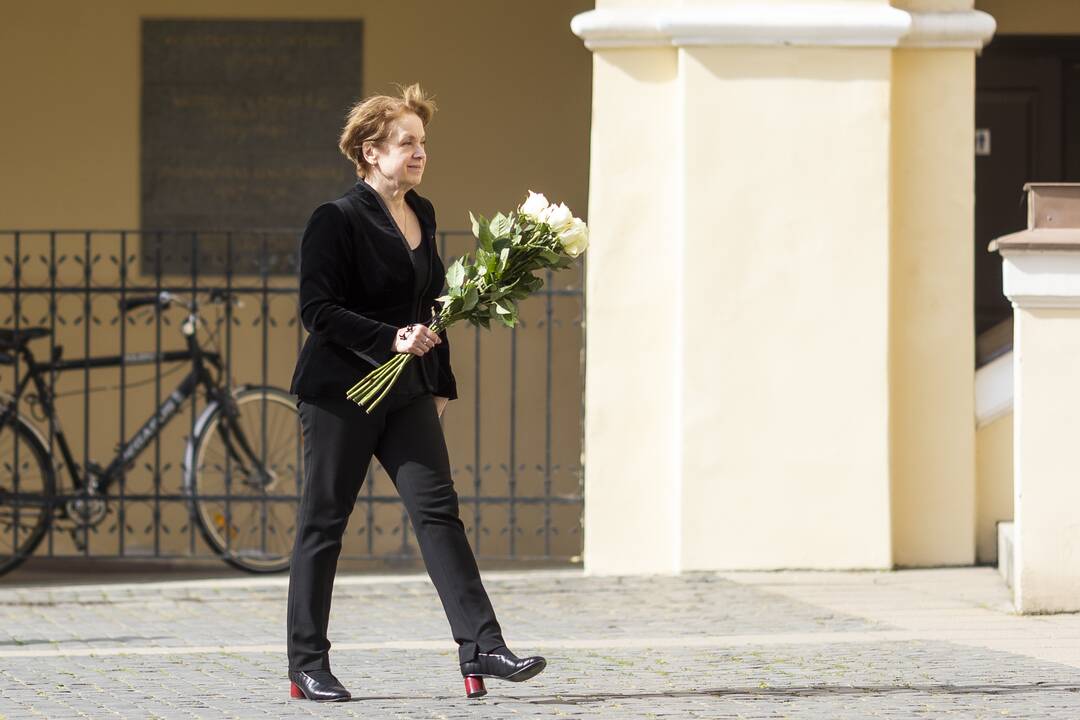 Vilniuje atsisveikinama su Z. Kelmickaite