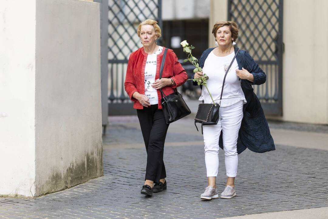 Vilniuje atsisveikinama su Z. Kelmickaite