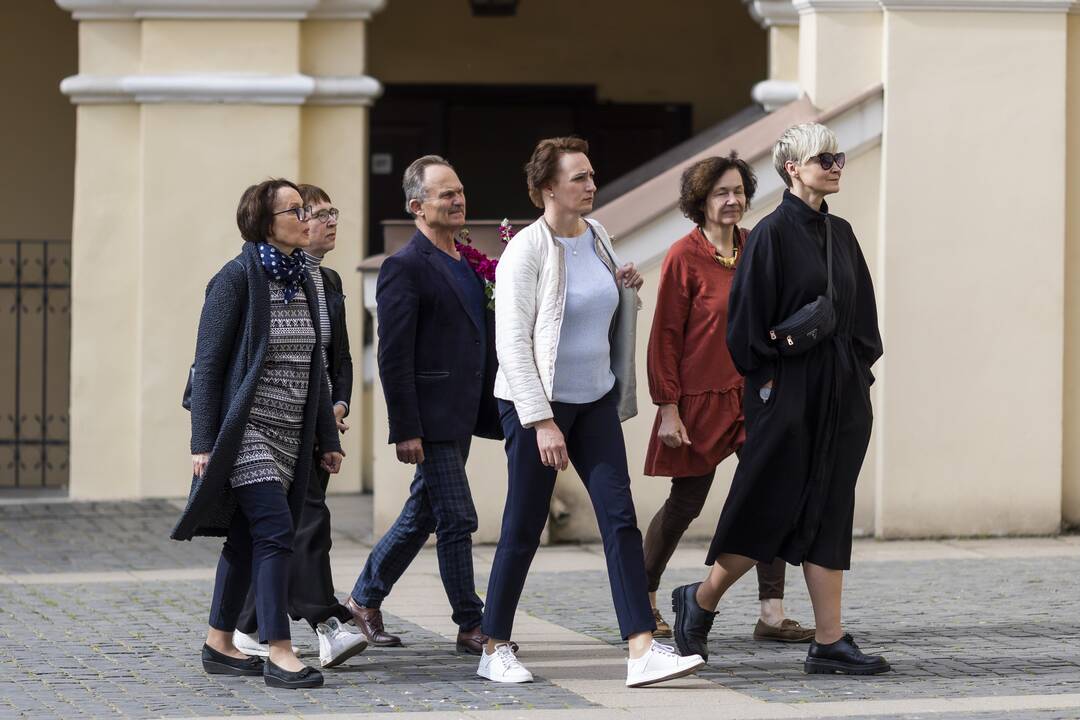 Vilniuje atsisveikinama su Z. Kelmickaite