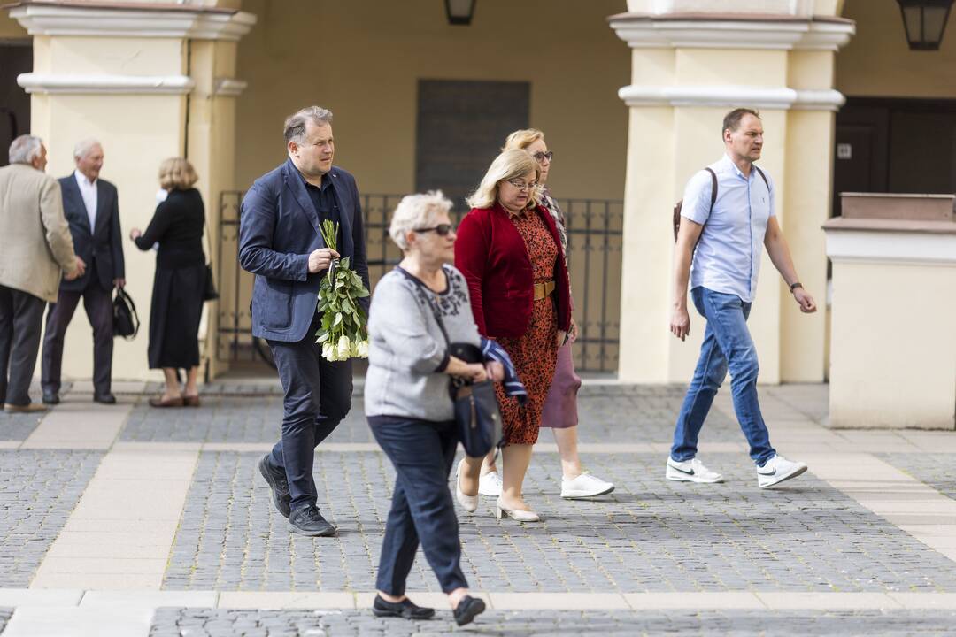 Vilniuje atsisveikinama su Z. Kelmickaite