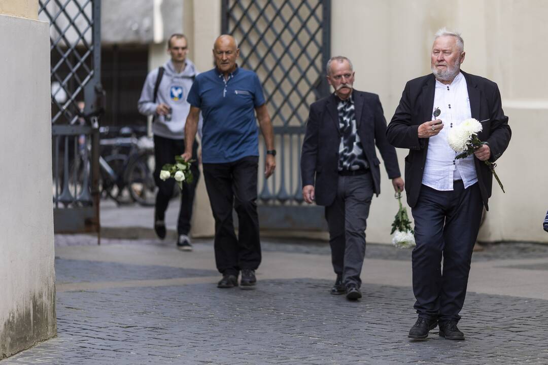 Vilniuje atsisveikinama su Z. Kelmickaite