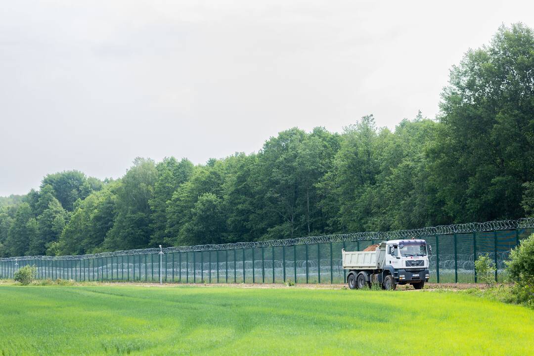 Pasienyje su Baltarusija neteisėtų migrantų nefiksuota
