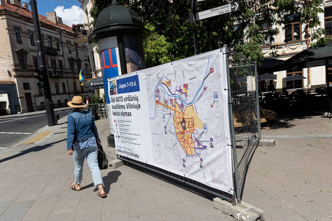 Vilnius – prieš NATO viršūnių susitikimą
