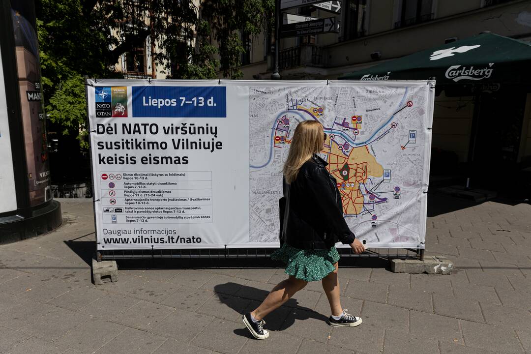 Vilnius – prieš NATO viršūnių susitikimą