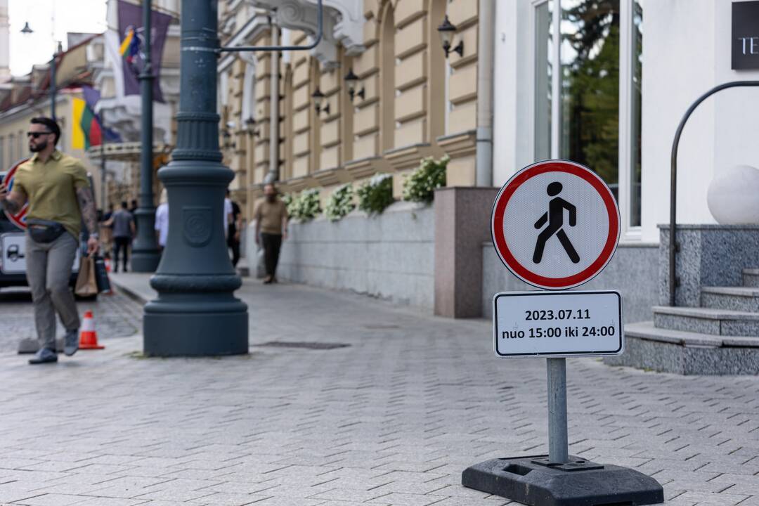 Vilnius – prieš NATO viršūnių susitikimą