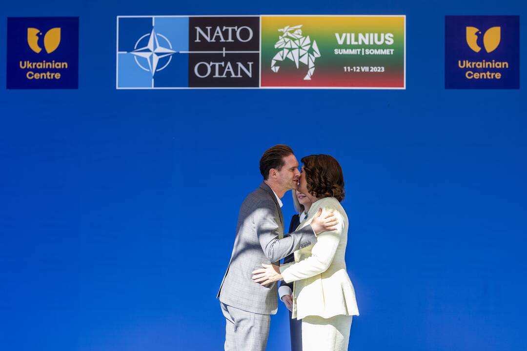 D. Nausėdienės ir O. Zelenskos priėmimas Ukrainos centre