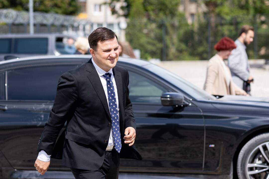 Prezidentas lankėsi karinio miestelio statybvietėje Pajūrio miestelyje