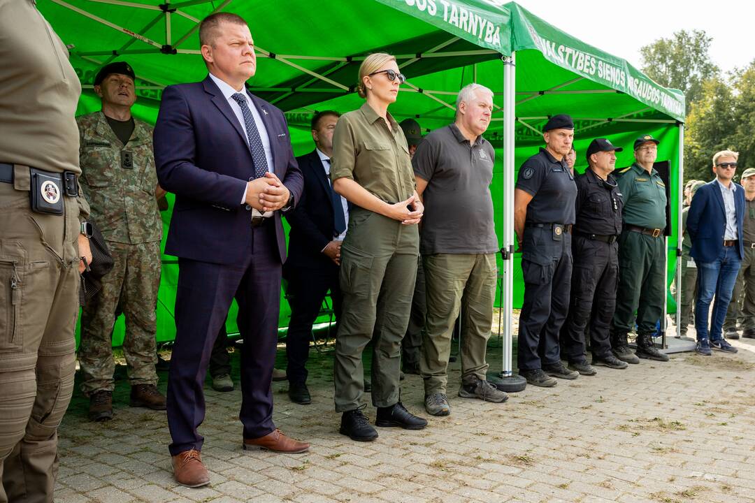 VSAT organizuotos taktinės pratybos „Priedanga – 2023“