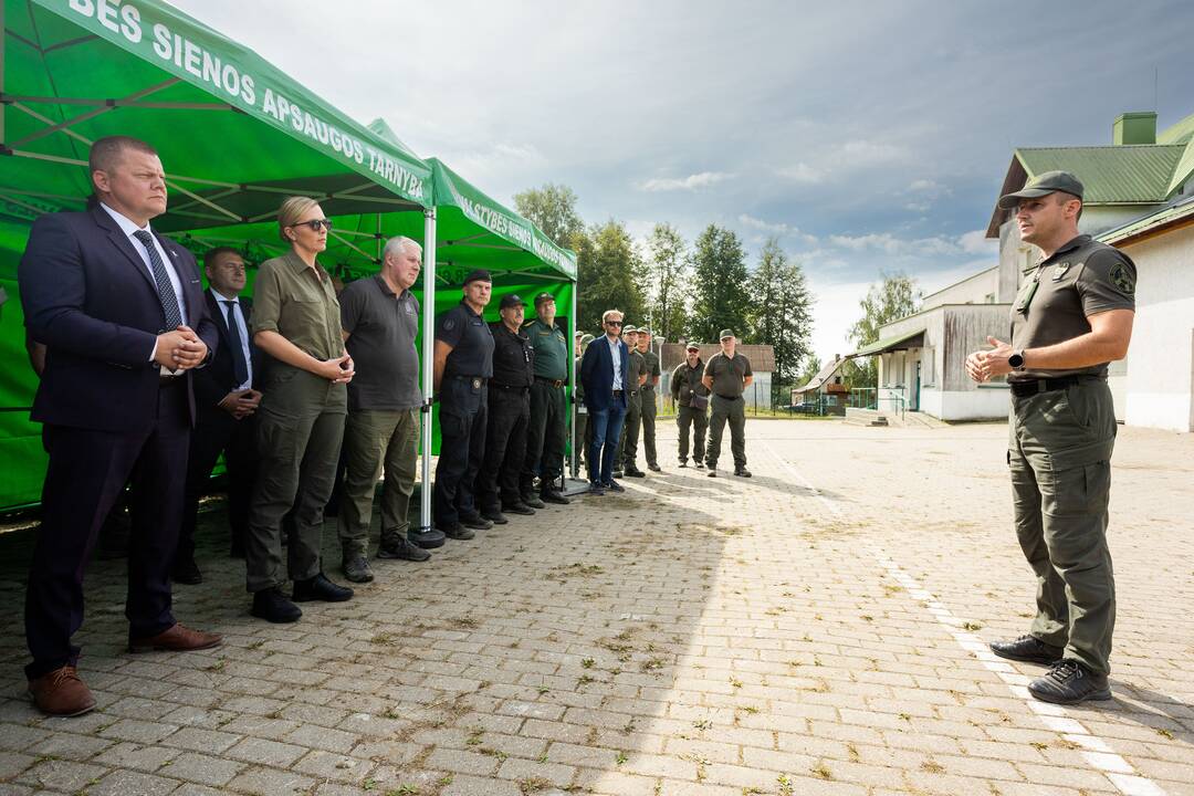 VSAT organizuotos taktinės pratybos „Priedanga – 2023“