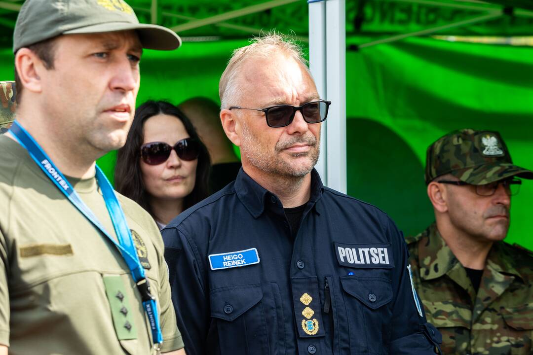 VSAT organizuotos taktinės pratybos „Priedanga – 2023“