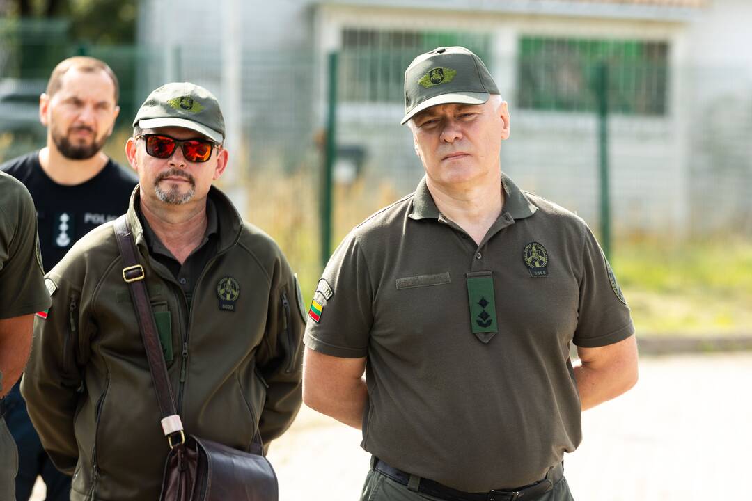 VSAT organizuotos taktinės pratybos „Priedanga – 2023“