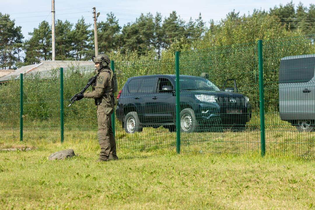 VSAT organizuotos taktinės pratybos „Priedanga – 2023“