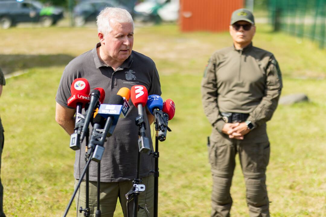 VSAT organizuotos taktinės pratybos „Priedanga – 2023“