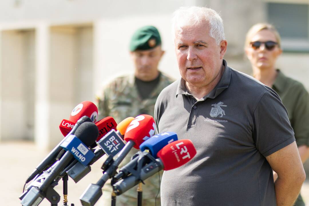 VSAT organizuotos taktinės pratybos „Priedanga – 2023“