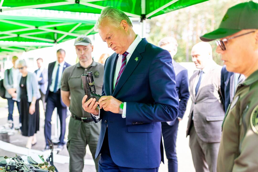 Prezidento vizitas A. Barausko užkardoje