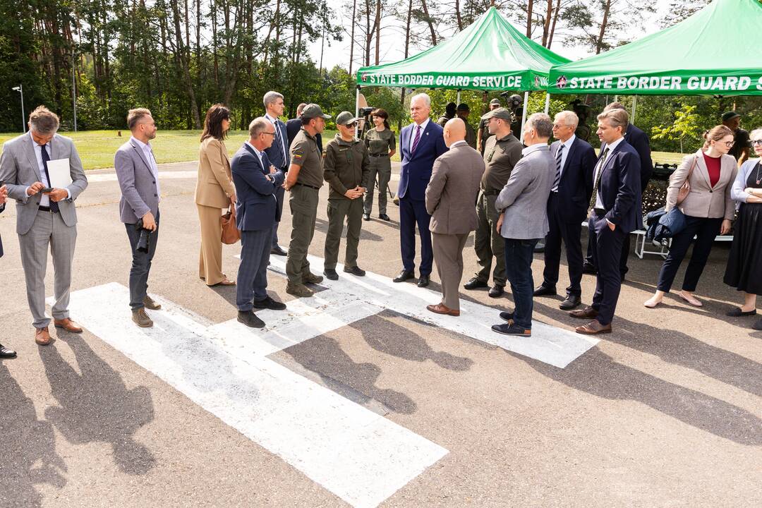 Prezidento vizitas A. Barausko užkardoje