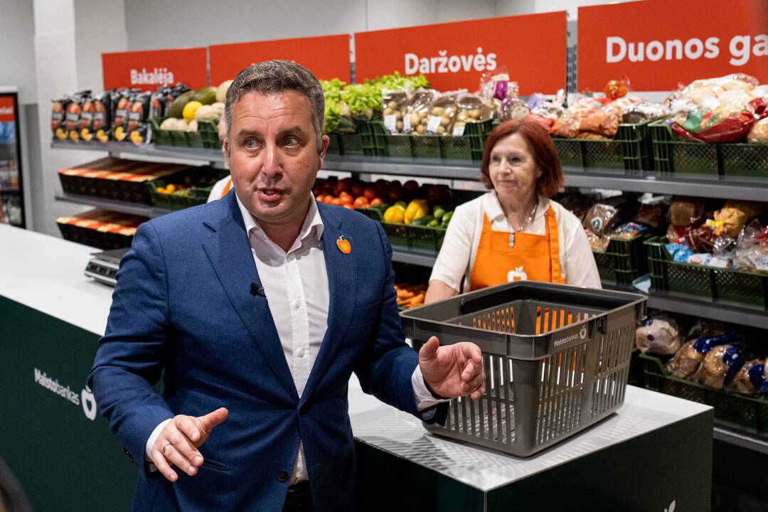 Per „Maisto banko“ akciją paaukota produktų už 403 tūkst. eurų