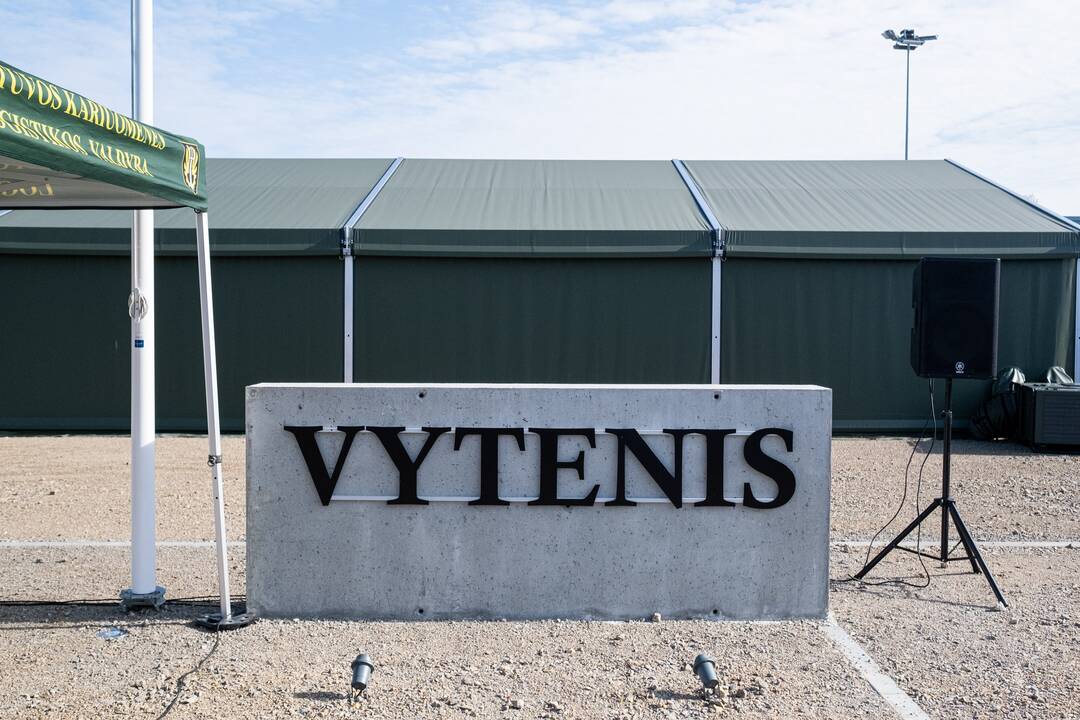 Marijampolėje atidaryta modulinė stovykla „Vytenis“