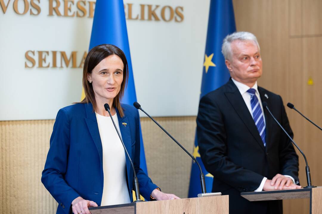 G. Nausėda susitiko su Seimo valdybos nariais