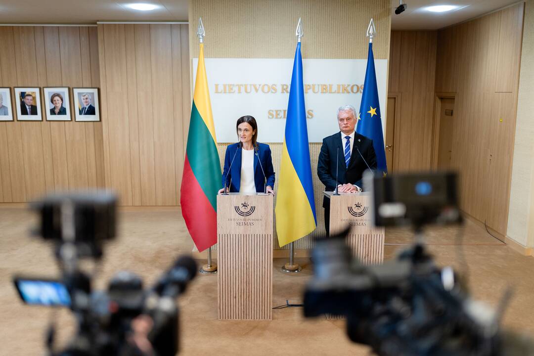 G. Nausėda susitiko su Seimo valdybos nariais