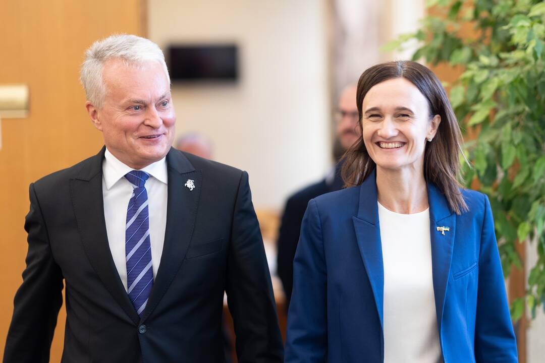 G. Nausėda susitiko su Seimo valdybos nariais