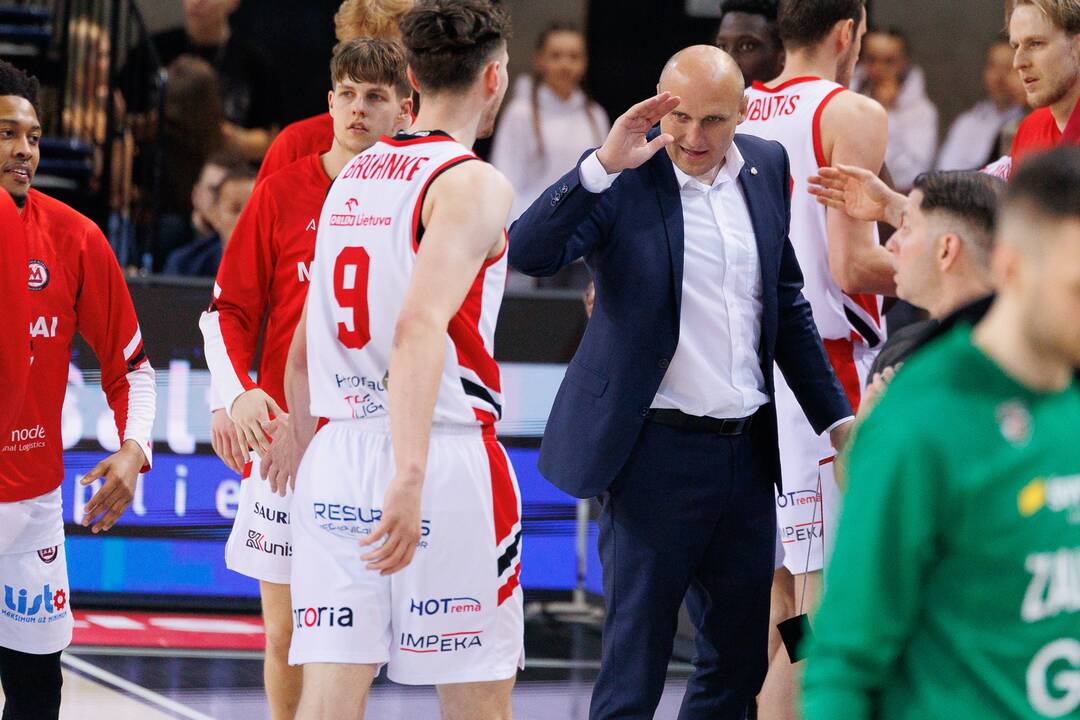 LKL ketvirtfinaliai: Kauno „Žalgiris“ – Mažeikių „M Basket-Delamode“