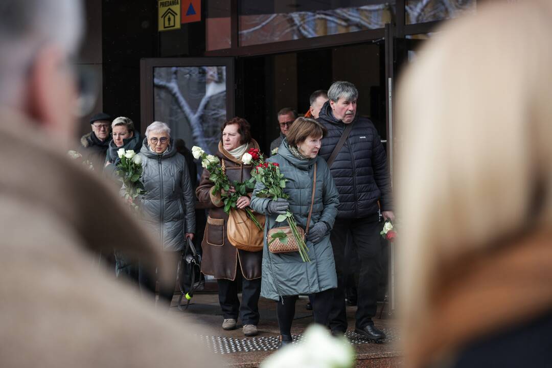 Sigitas Jakubauskas išlydėtas į paskutinę kelionę