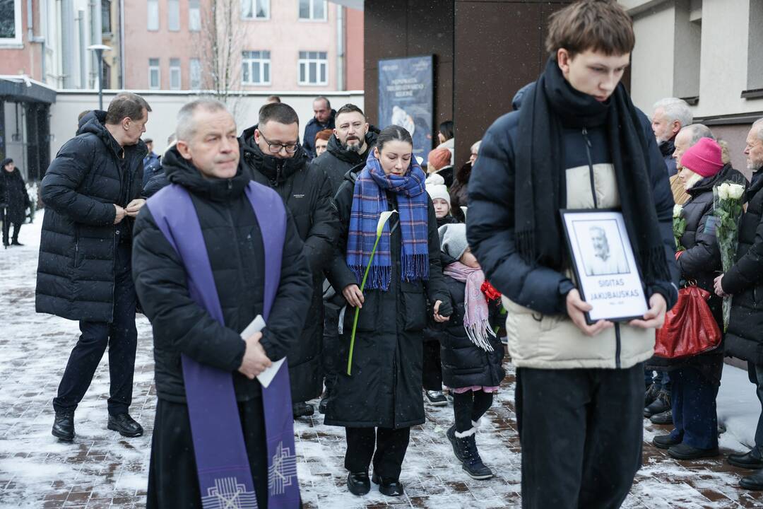Sigitas Jakubauskas išlydėtas į paskutinę kelionę