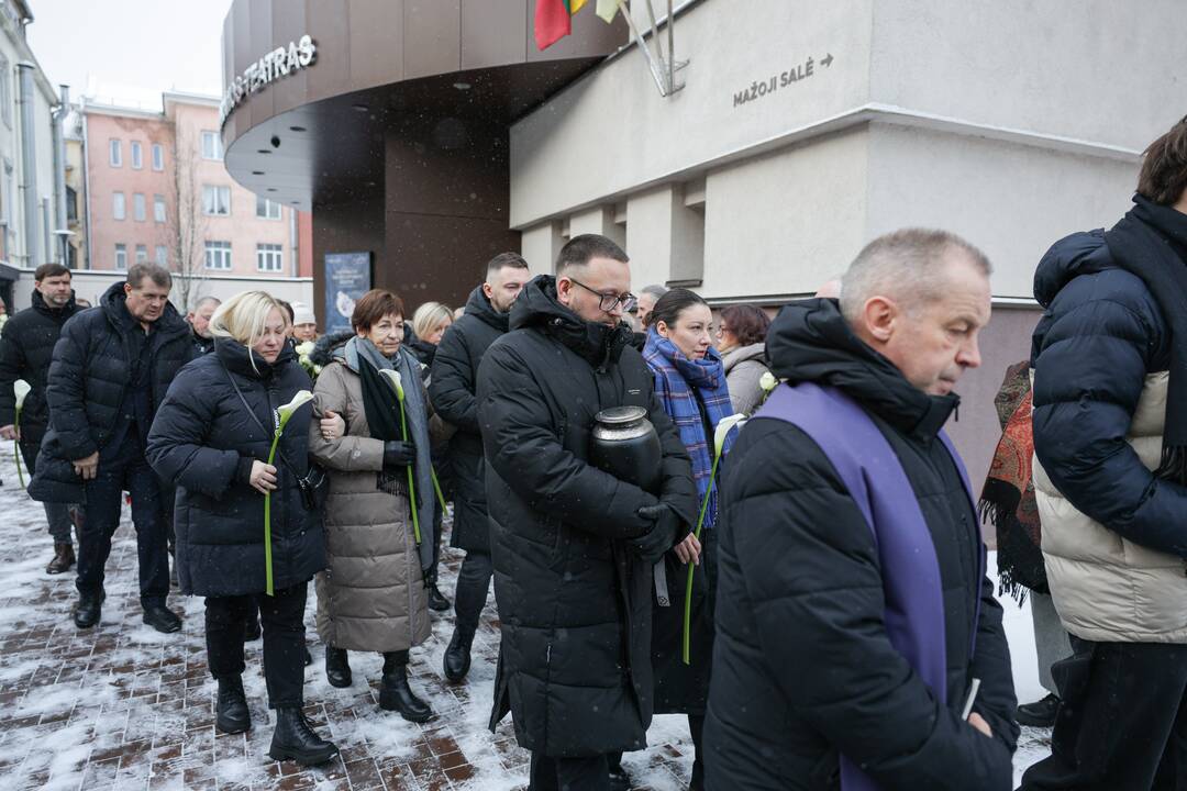 Sigitas Jakubauskas išlydėtas į paskutinę kelionę