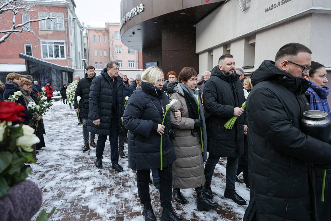 Sigitas Jakubauskas išlydėtas į paskutinę kelionę
