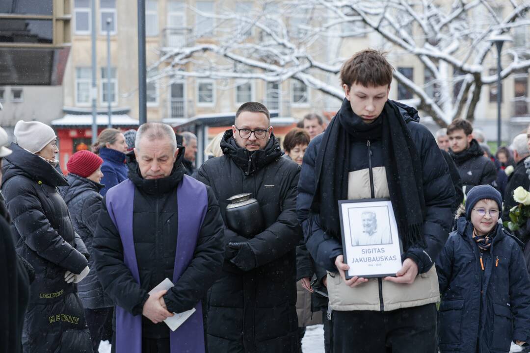 Sigitas Jakubauskas išlydėtas į paskutinę kelionę