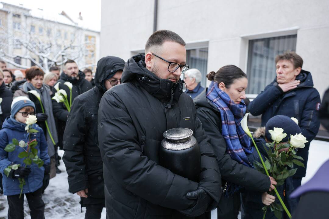 Sigitas Jakubauskas išlydėtas į paskutinę kelionę