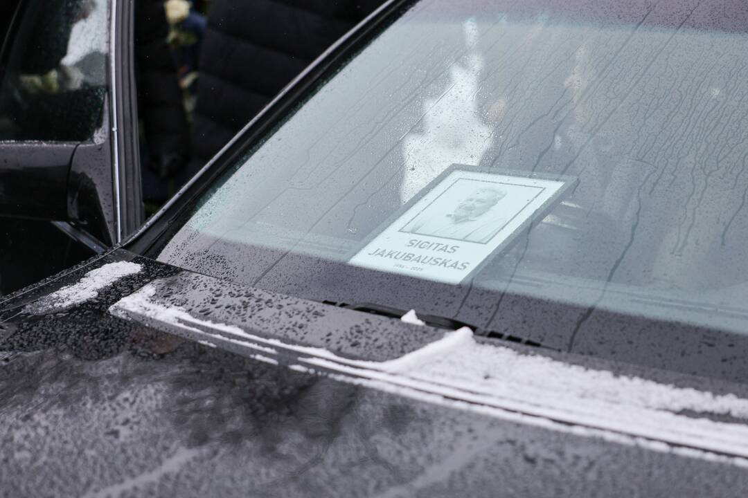 Sigitas Jakubauskas išlydėtas į paskutinę kelionę