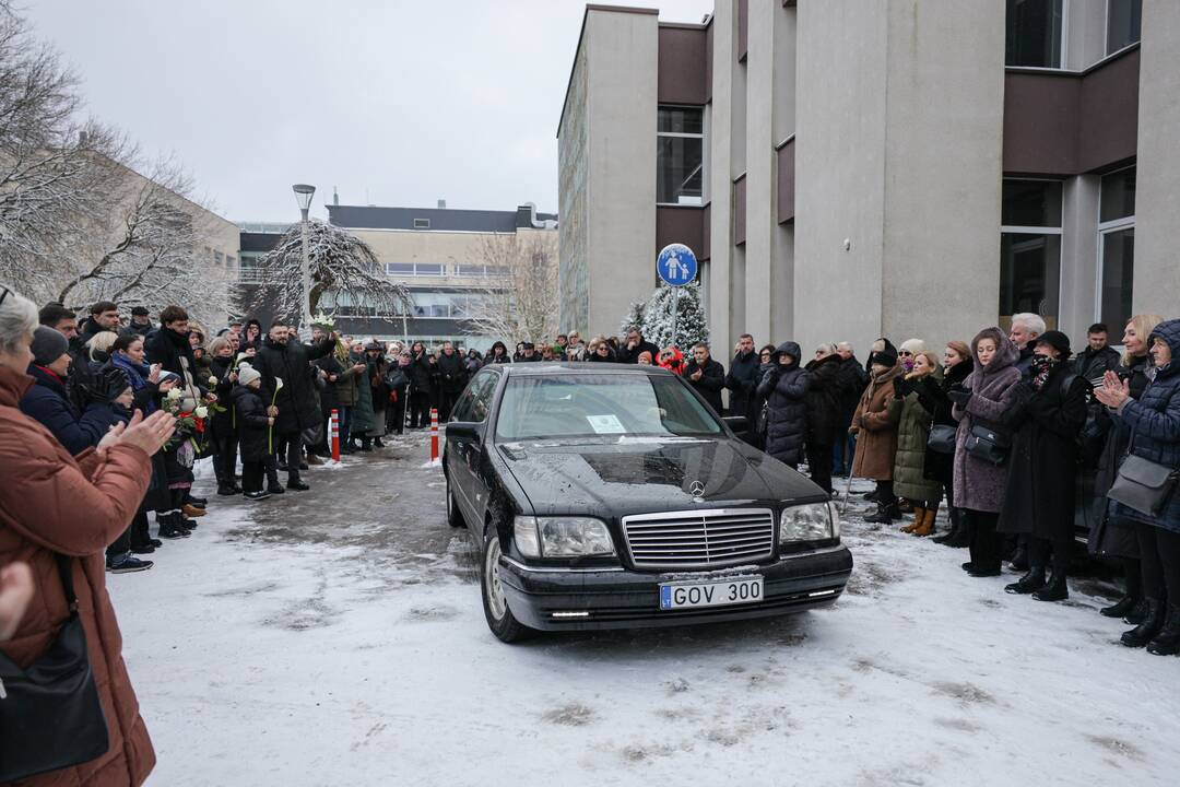 Sigitas Jakubauskas išlydėtas į paskutinę kelionę