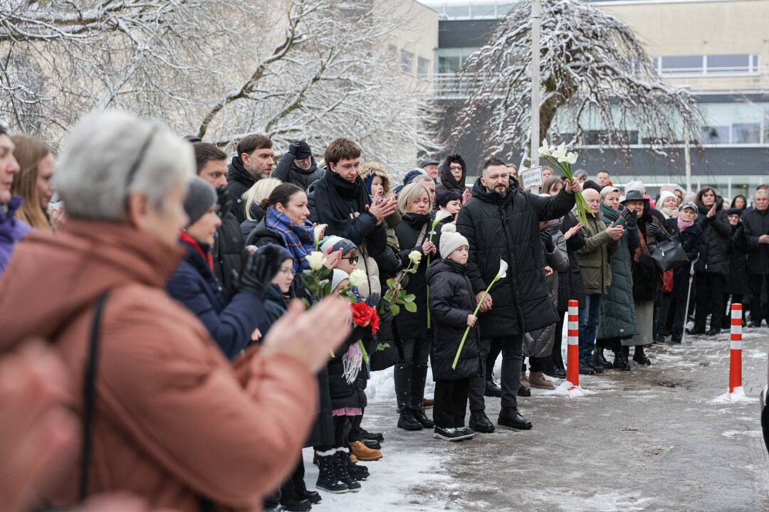 Sigitas Jakubauskas išlydėtas į paskutinę kelionę