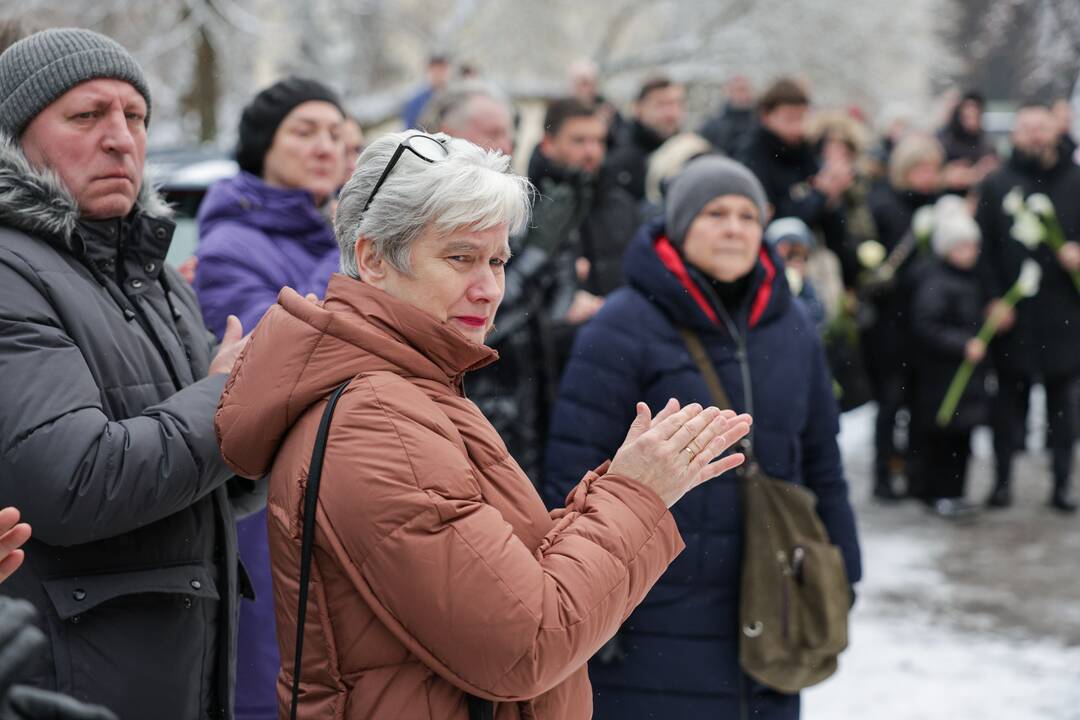Sigitas Jakubauskas išlydėtas į paskutinę kelionę