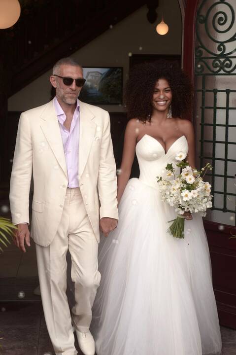 Vincentas Casselis ir Tina Kunakey