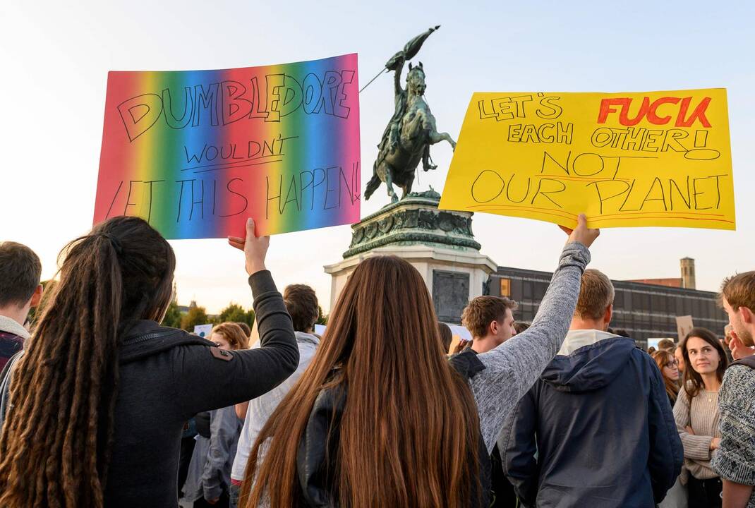 Moksleivių protestai prieš klimato pokyčius
