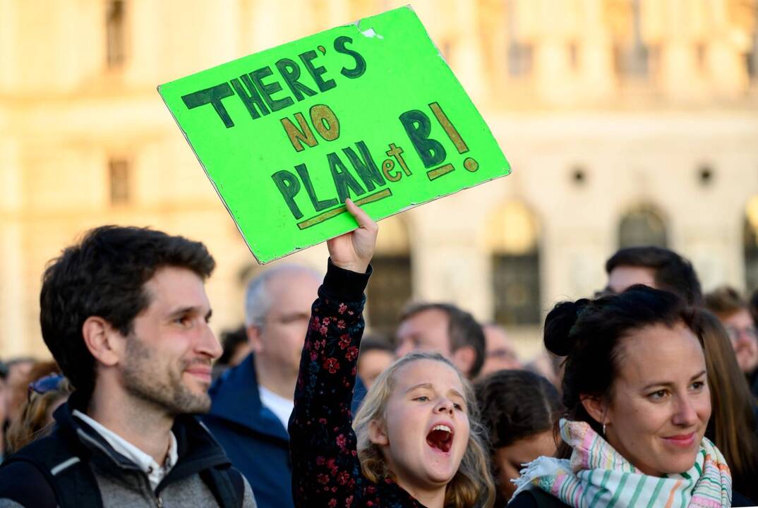 Moksleivių protestai prieš klimato pokyčius