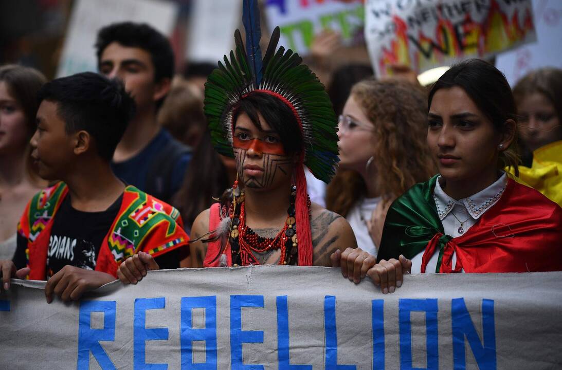 Moksleivių protestai prieš klimato pokyčius