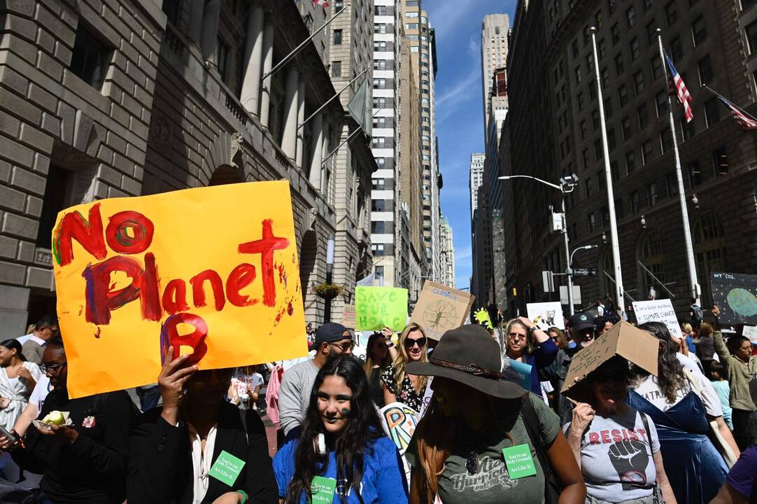Moksleivių protestai prieš klimato pokyčius