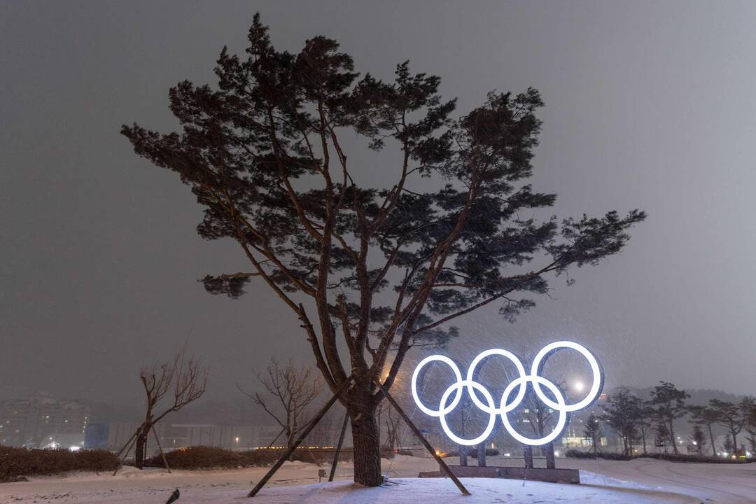 Olimpiada Pjongčange gali būti šalčiausia per pastaruosius dešimtmečius