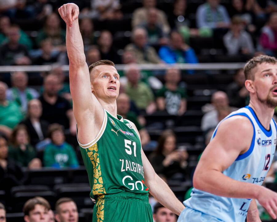 Po pertraukos atgal nesižvalgęs „Žalgiris“ – šalia LKL finalo