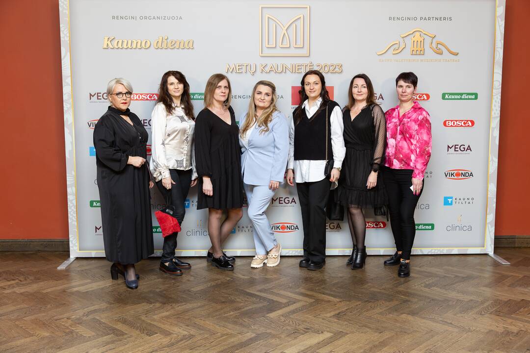 „Metų kaunietės 2023“ paskelbimo iškilmės (svečiai)